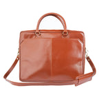 Premium Oil Pull Up Laptop Bag, Black Zing Apparel