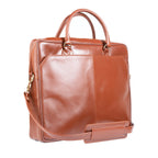 Premium Oil Pull Up Laptop Bag, Black Zing Apparel