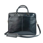 Premium Oil Pull Up Laptop Bag, Black Zing Apparel