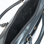 Premium Oil Pull Up Laptop Bag, Black Zing Apparel