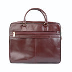 Premium Oil Pull Up Laptop Bag, Black Zing Apparel