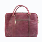 The Maverick Vintage Leather Laptop Bag Zing Apparel