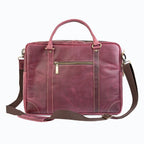 The Maverick Vintage Leather Laptop Bag Zing Apparel