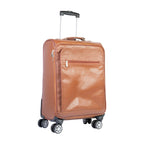 Modern Spin Leather Cabin Trolley Bag Zing Apparel