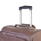 Modern Spin Leather Cabin Trolley Bag Zing Apparel