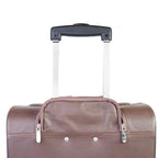 Modern Spin Leather Cabin Trolley Bag Zing Apparel