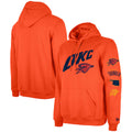 Orange Okc Thunder Hoodie