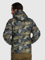 Outdoor Research Coldfront Down Hoodie Loden Camo Back