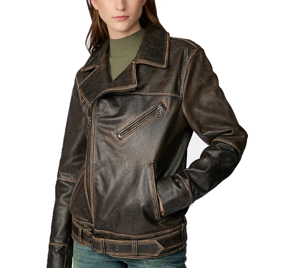 Oversized Moto Jacket