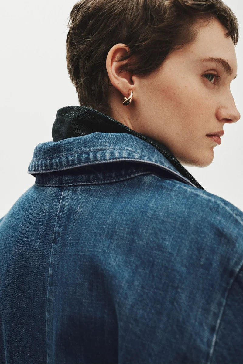 Padded denim jacket Wild Fable women