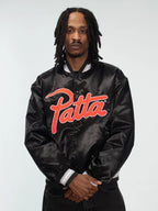 Patta-x-Nike-Classic-Satin-Bomber-Jacket-Black