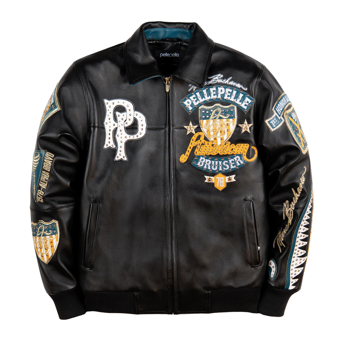 Pelle-Pelle-American-Bruiser-Plush-Real-Leather-Jacket