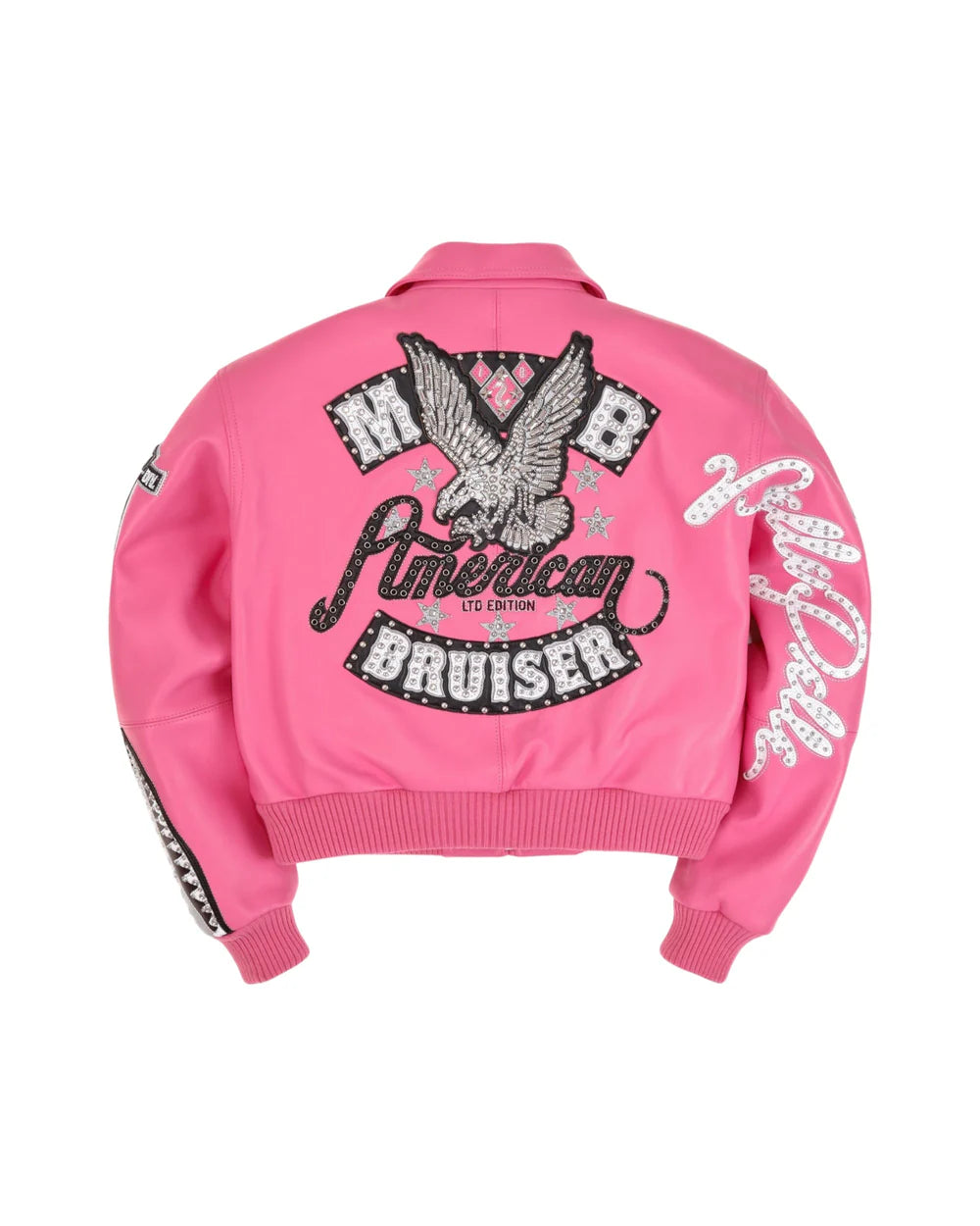 Pelle-Pelle-American-Bruiser-Plush-Womens-Crop-Jacket-Back
