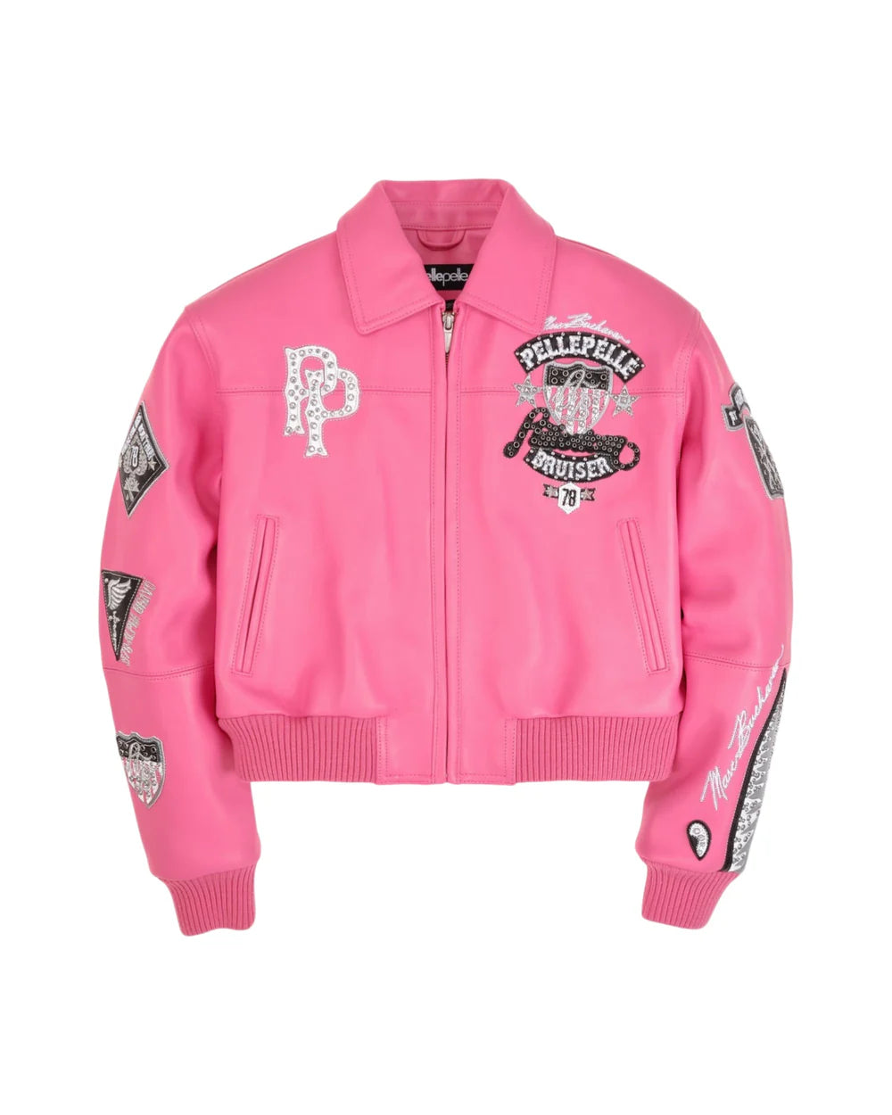 Pelle-Pelle-American-Bruiser-Plush-Womens-Crop-Jacket