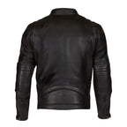Perforated Leather Motorcycle Jacket For Sale
