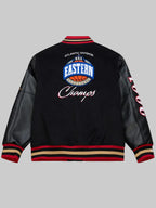 Philadelphia 76ers Black Hardwood Classics 76 Jacket