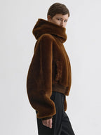Phoebe-Philo-Brown-Faux-Fur-Jacket