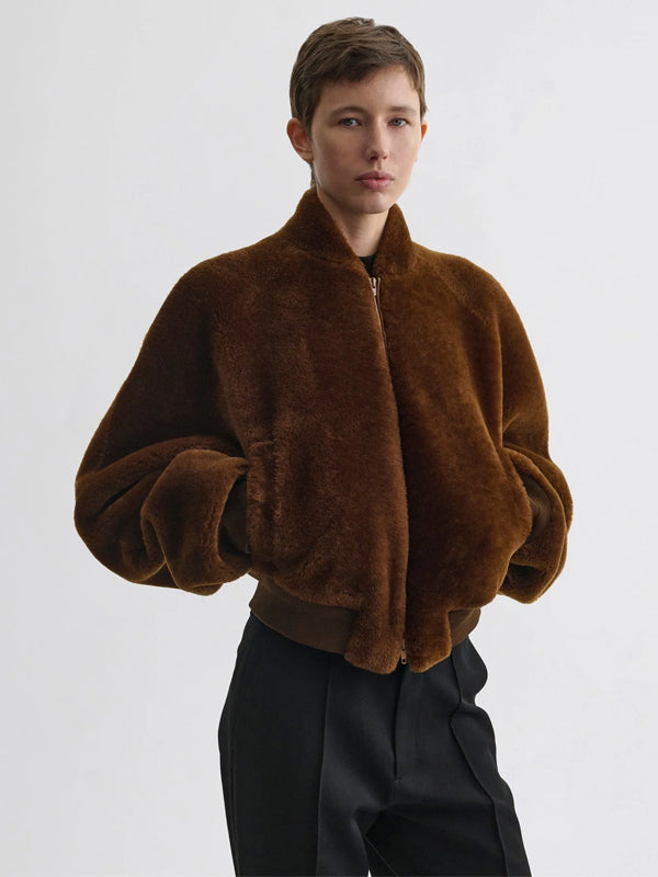 Phoebe-Philo-Brown-Fur-Jacket