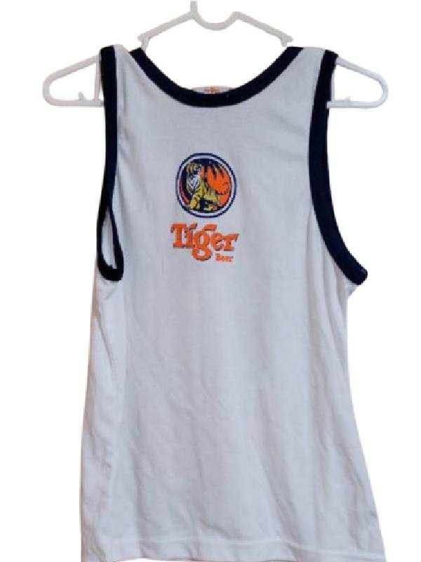 The Thursday Murder Club Pierce Brosnan Tiger Logo Tank Top