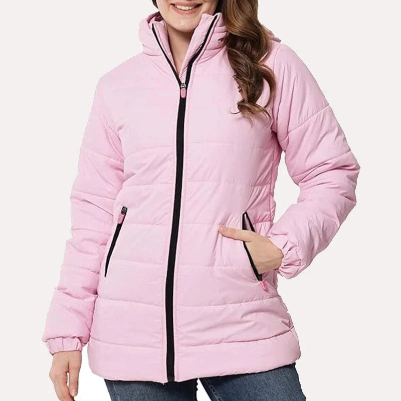 Women's Duffel Long Puffer Jacket Zing Apparel