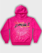 Pink Sp5der Hoodie Zing Apparel