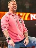 Pink Cm Punk Hoodie