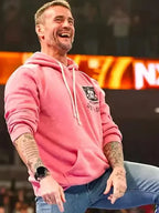 Pink Cm Punk Hoodie