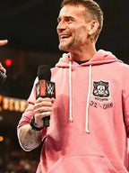 Pink Cm Punk Hoodie