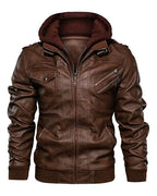 Premium_Quality_Clinton_Hooded_Brown_Jacket