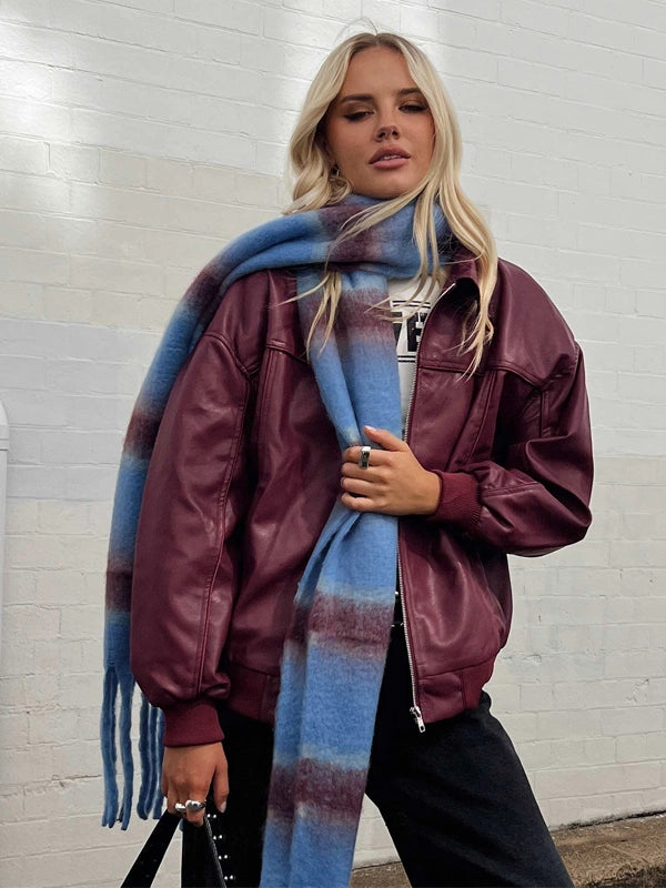 Princess-Polly-Goldsmith-Burgundy-Faux-Leather-Bomber-Jacket