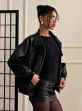 Princess-Polly-Goldsmith-Faux-Leather-Bomber-Jacket-Black