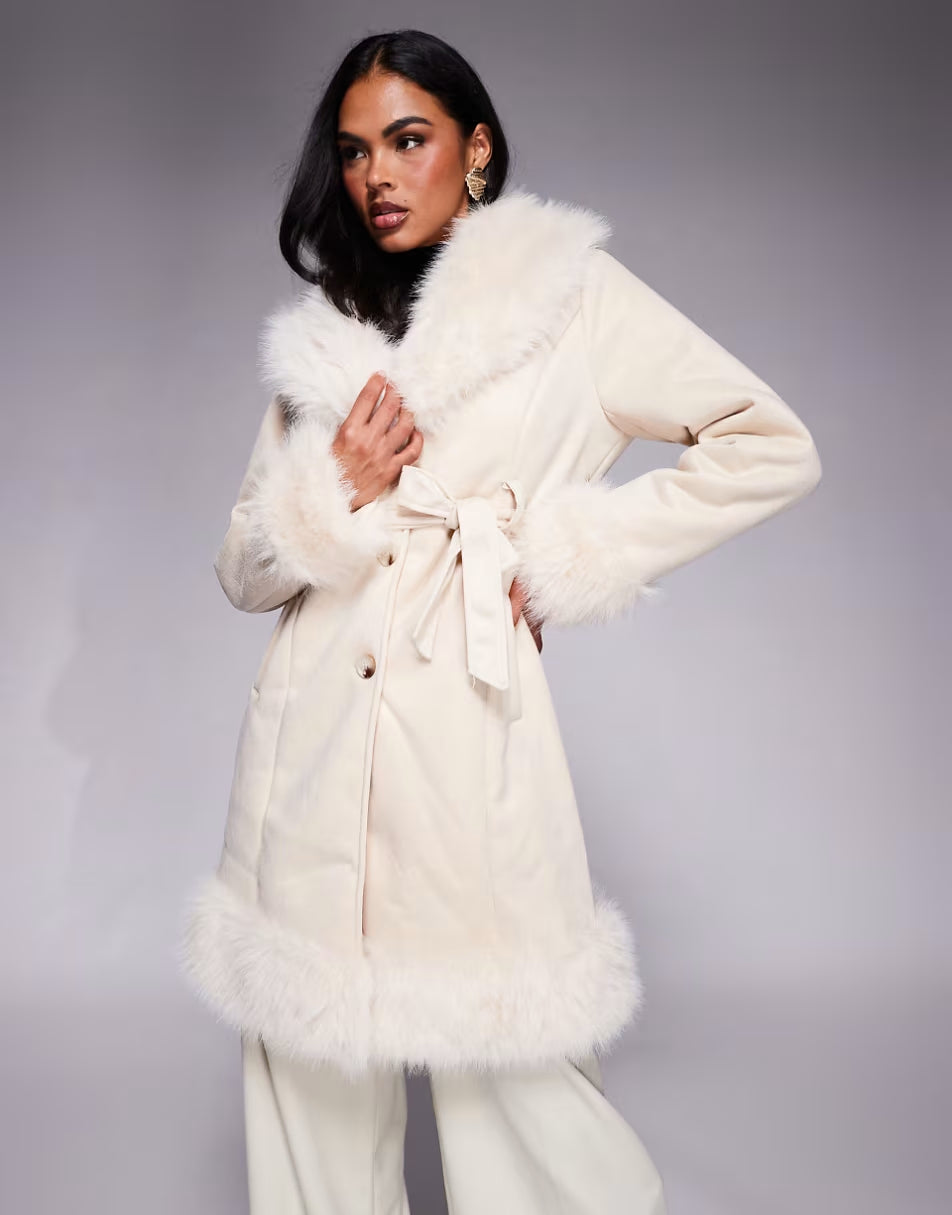 Princess-Polly-Simmer-Lane-Suedette-Faux-Fur-Trim-Belted-Longline-Penny-Lane-Coat-Cream