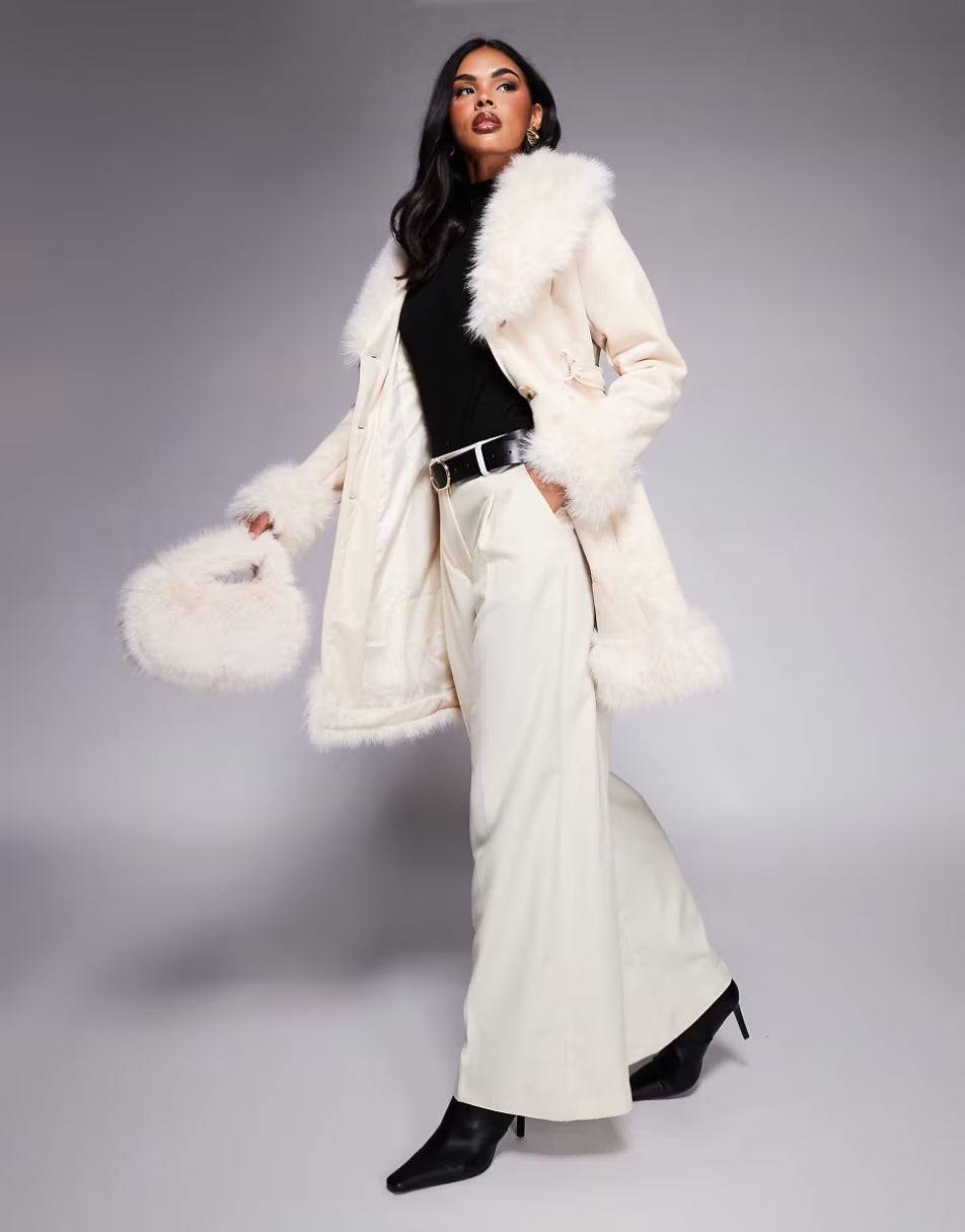 Princess-Polly-Simmer-Lane-Suedette-Faux-Fur-Trim-Belted-Longline-Penny-Lane-Coat-In-Cream