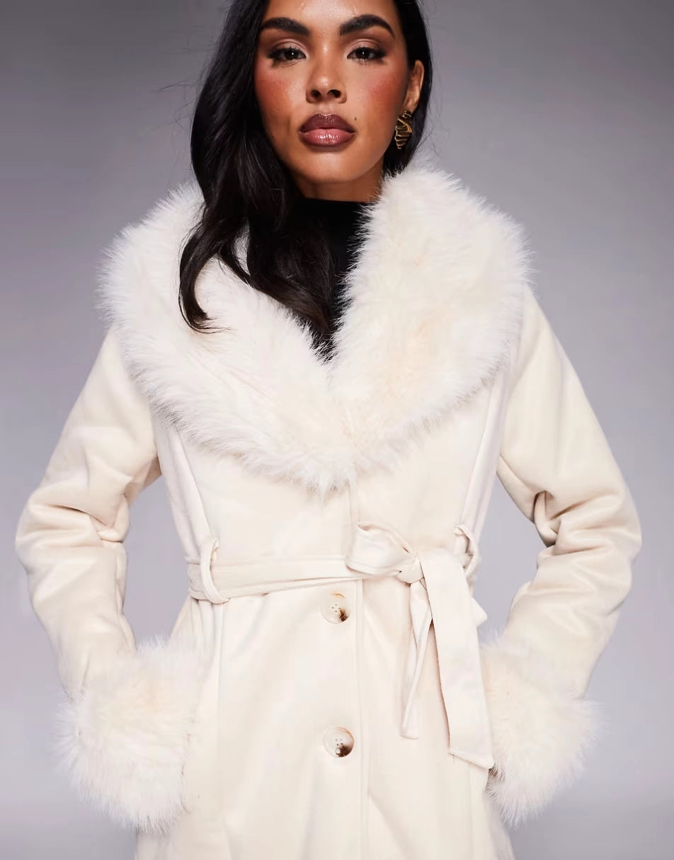 Princess-Polly-Simmer-Lane-Suedette-Faux-Fur-Trim-Belted-Longline-Penny-Lane-Coat
