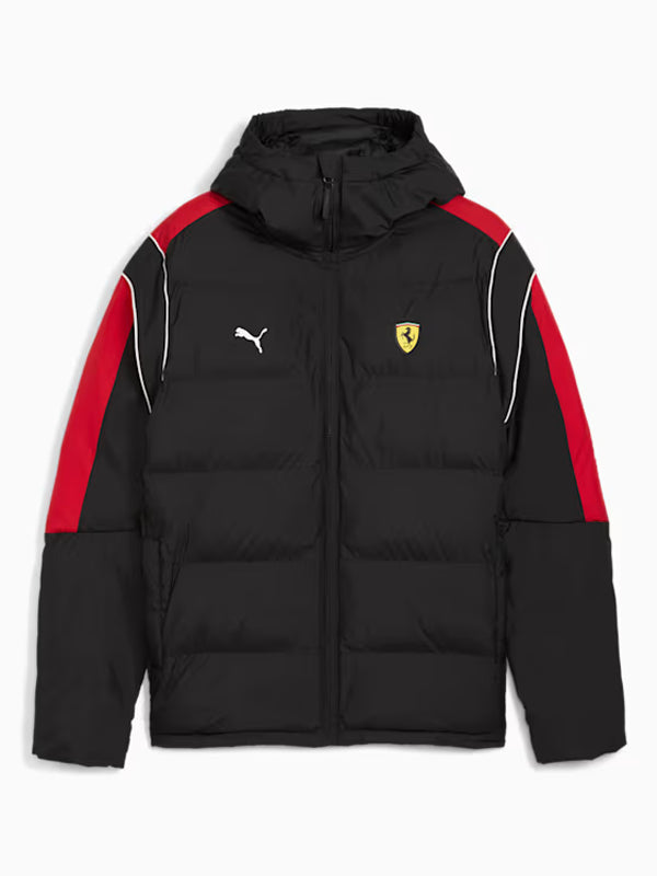 Puma-Ferrari-Puffer-Jacket-Black