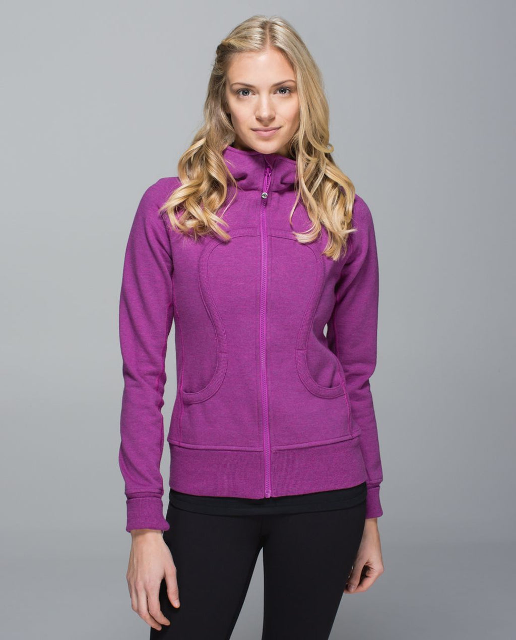 Purple Lululemon Scuba Jacket