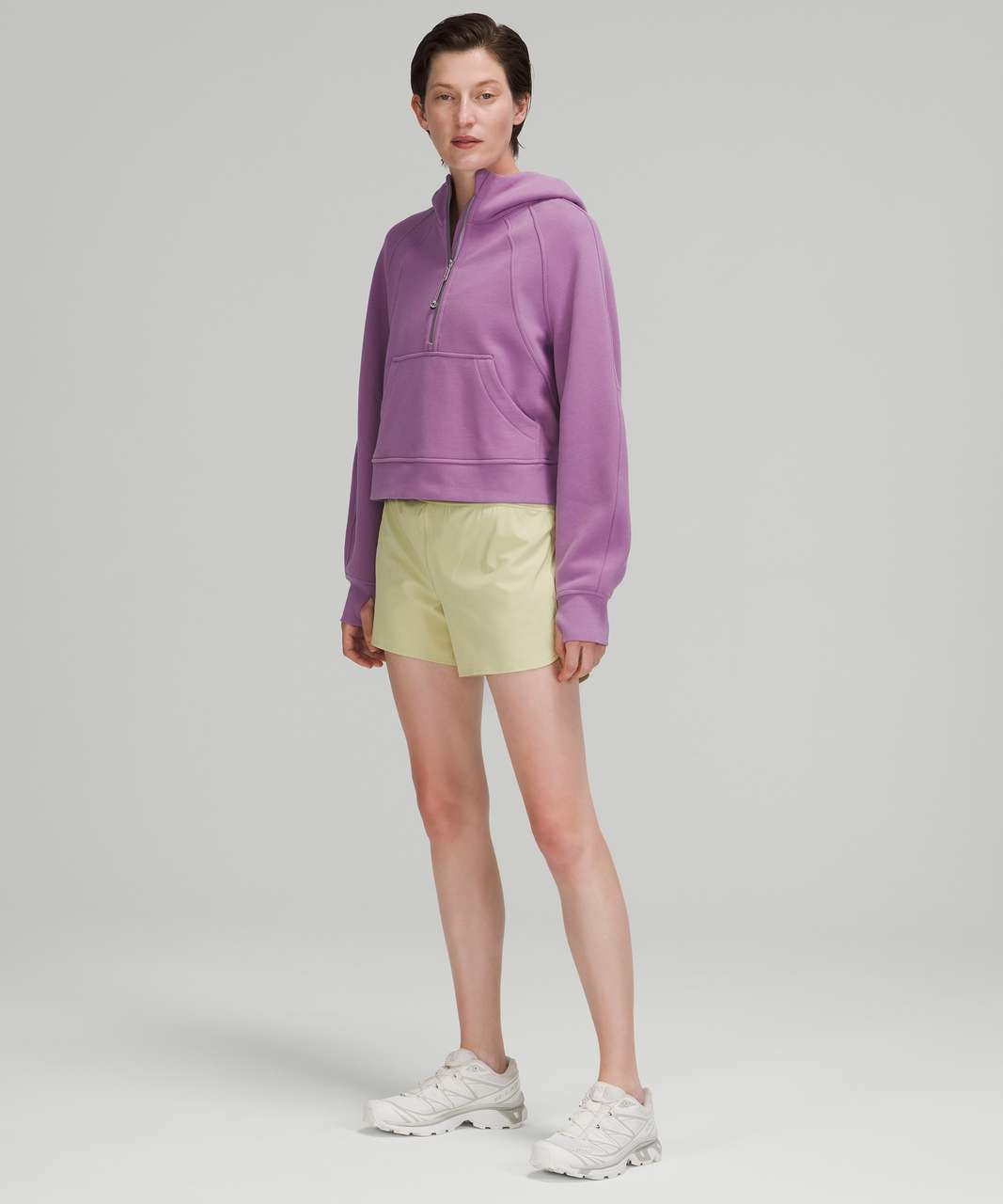Purple Lululemon Scuba Jacket