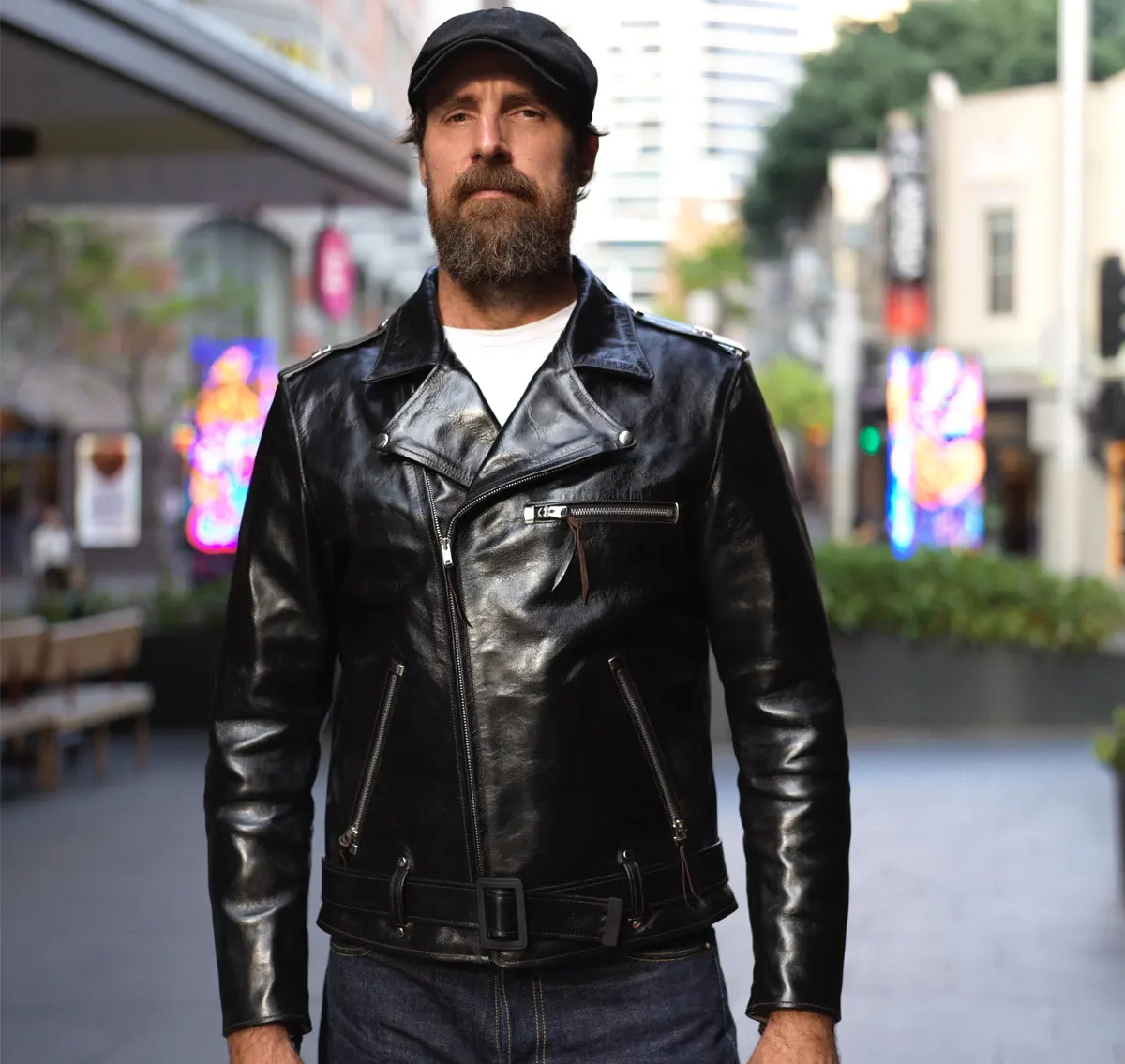 Rainbow Country Leather Jacket