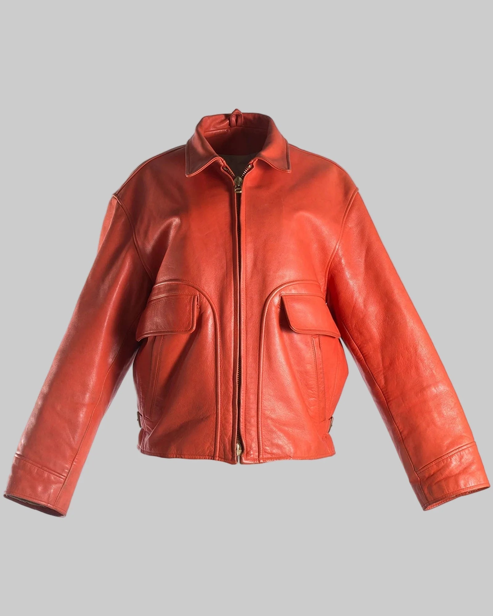 Rapper-Juice-WRLD-Orange-Jacket