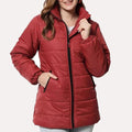 Women's Long Duffel Puffer Jacket Zing Apparel