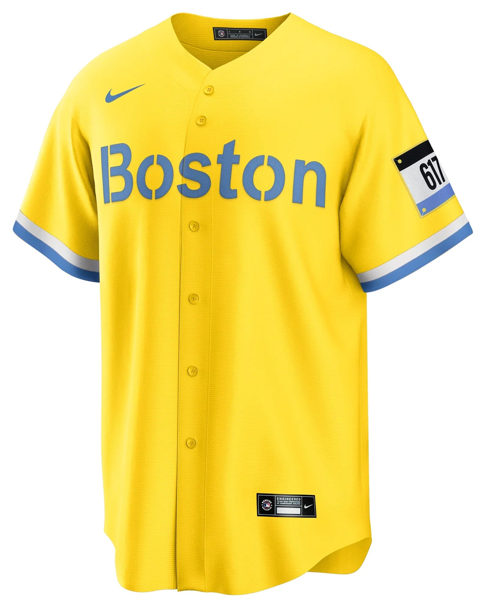 Red-Sox-Yellow-Jersey