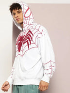 Red And White Spiderman Hoodie