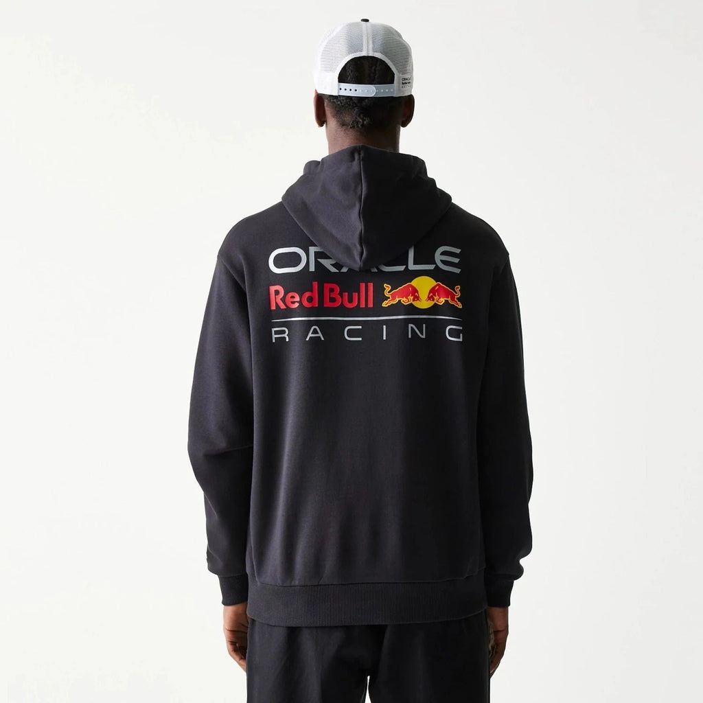 Red Bull Big Embroidered Logo Racing Hoodie