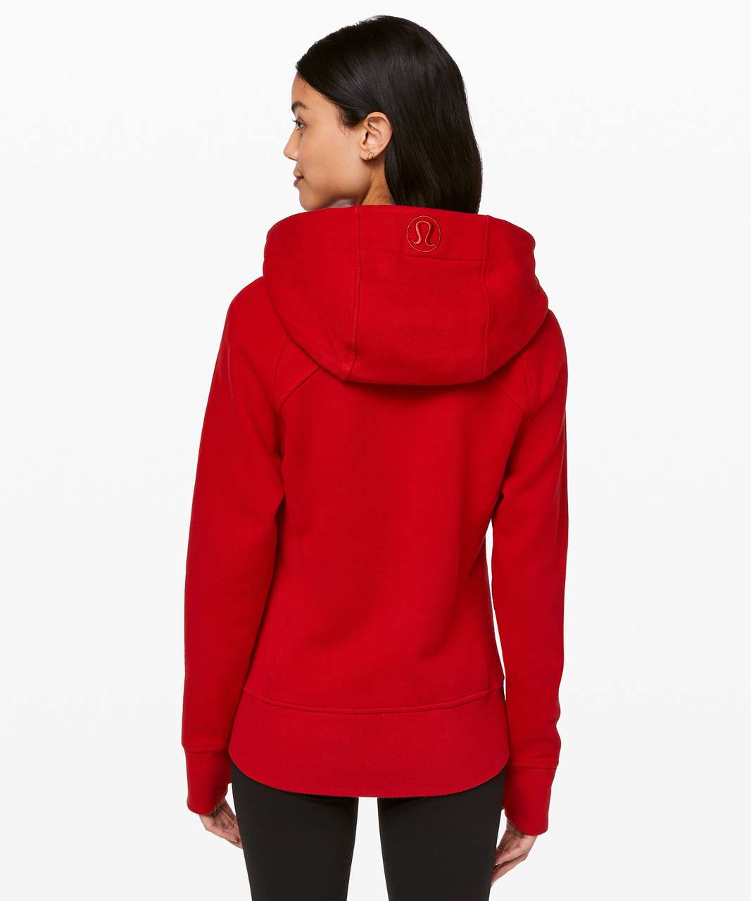 Red Lululemon Scuba Jacket