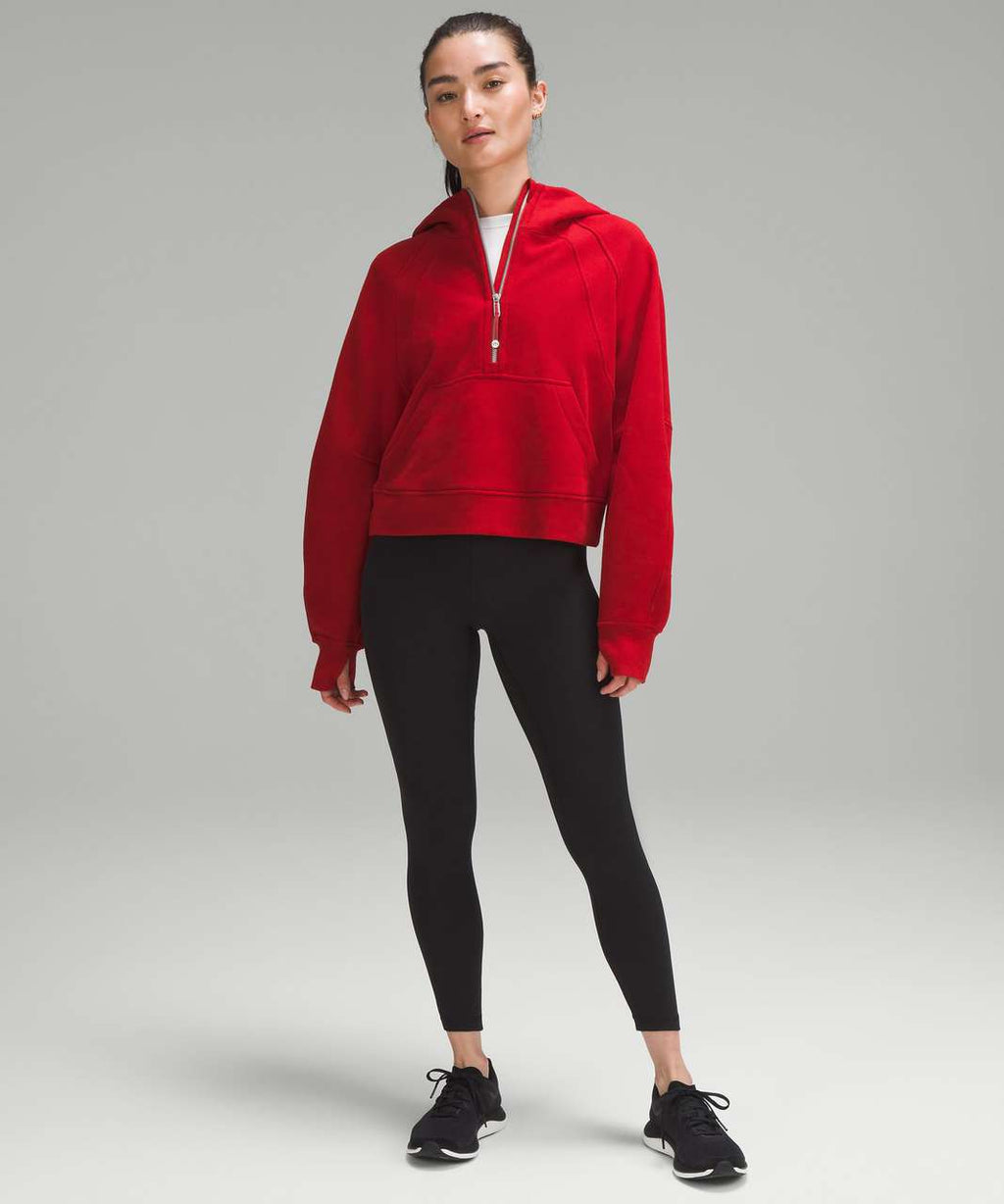Red Lululemon Scuba Jacket