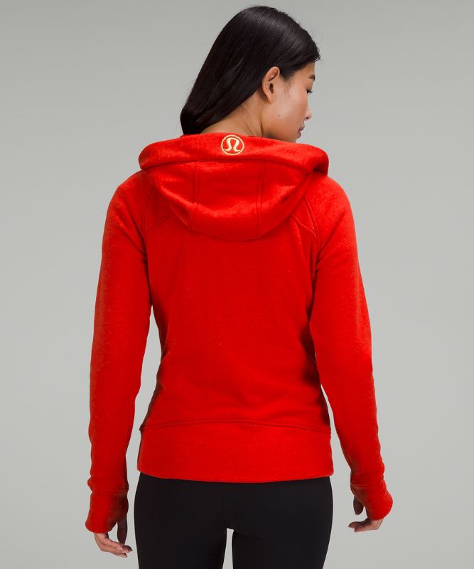 Red Lululemon Scuba Jacket