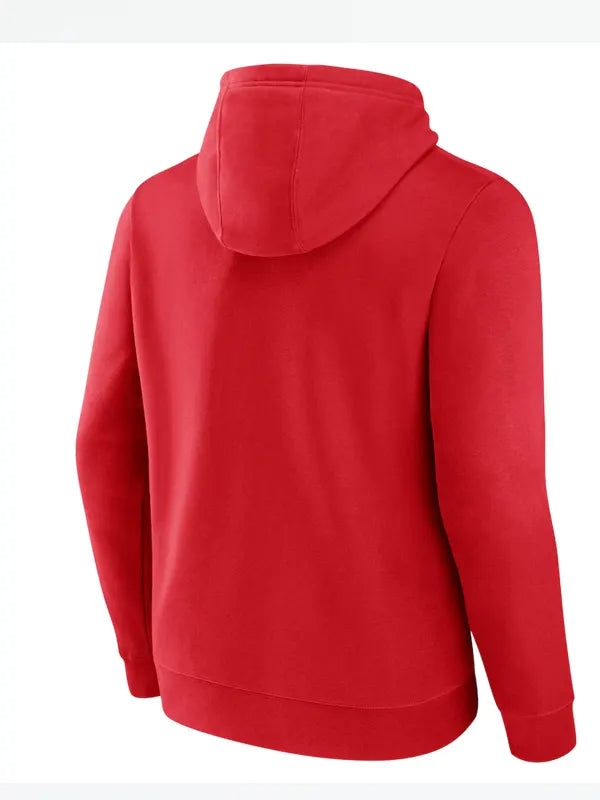 Red Wisconsin Badgers Hoodie