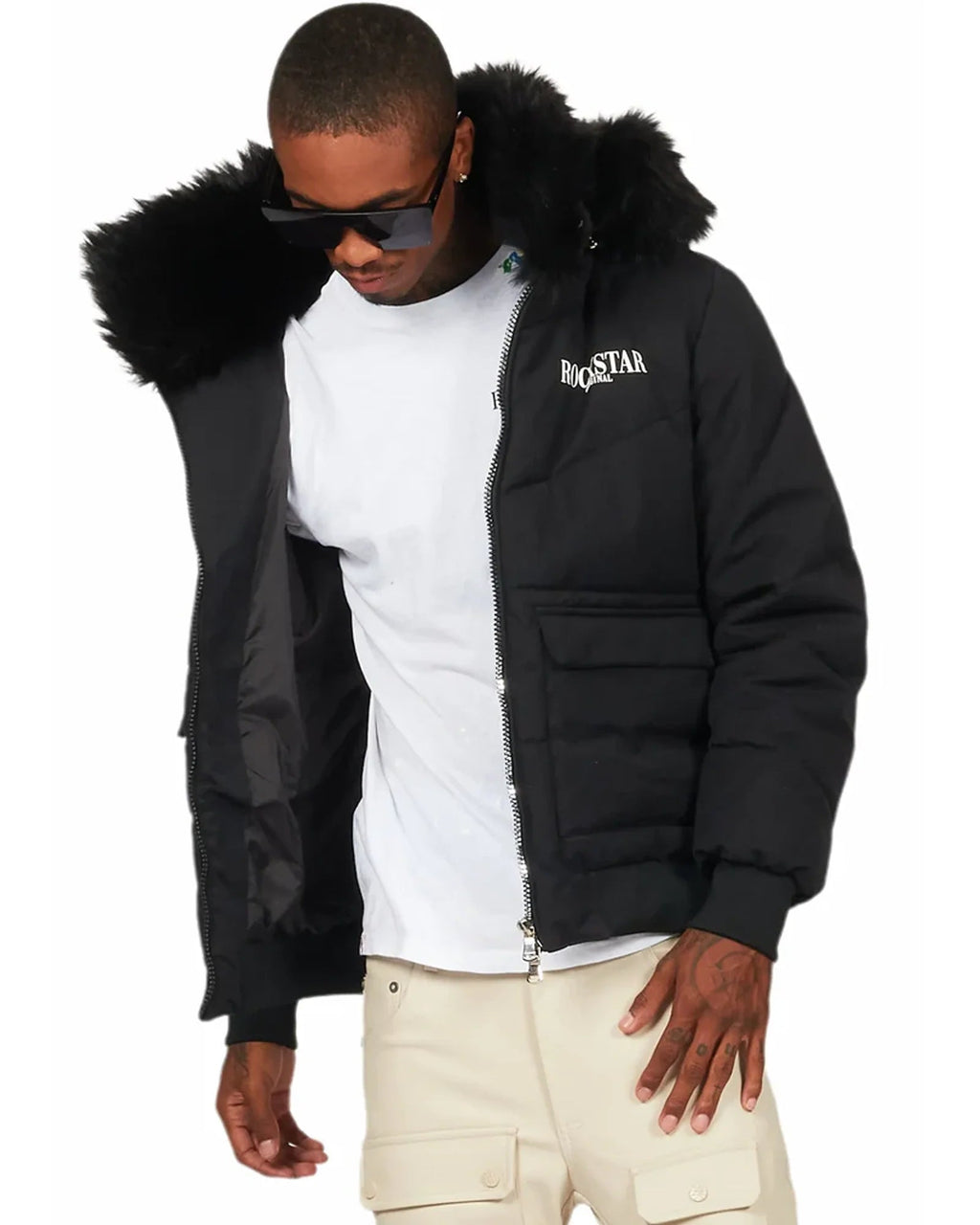 Rockstar-Black-Puffer-Jacket