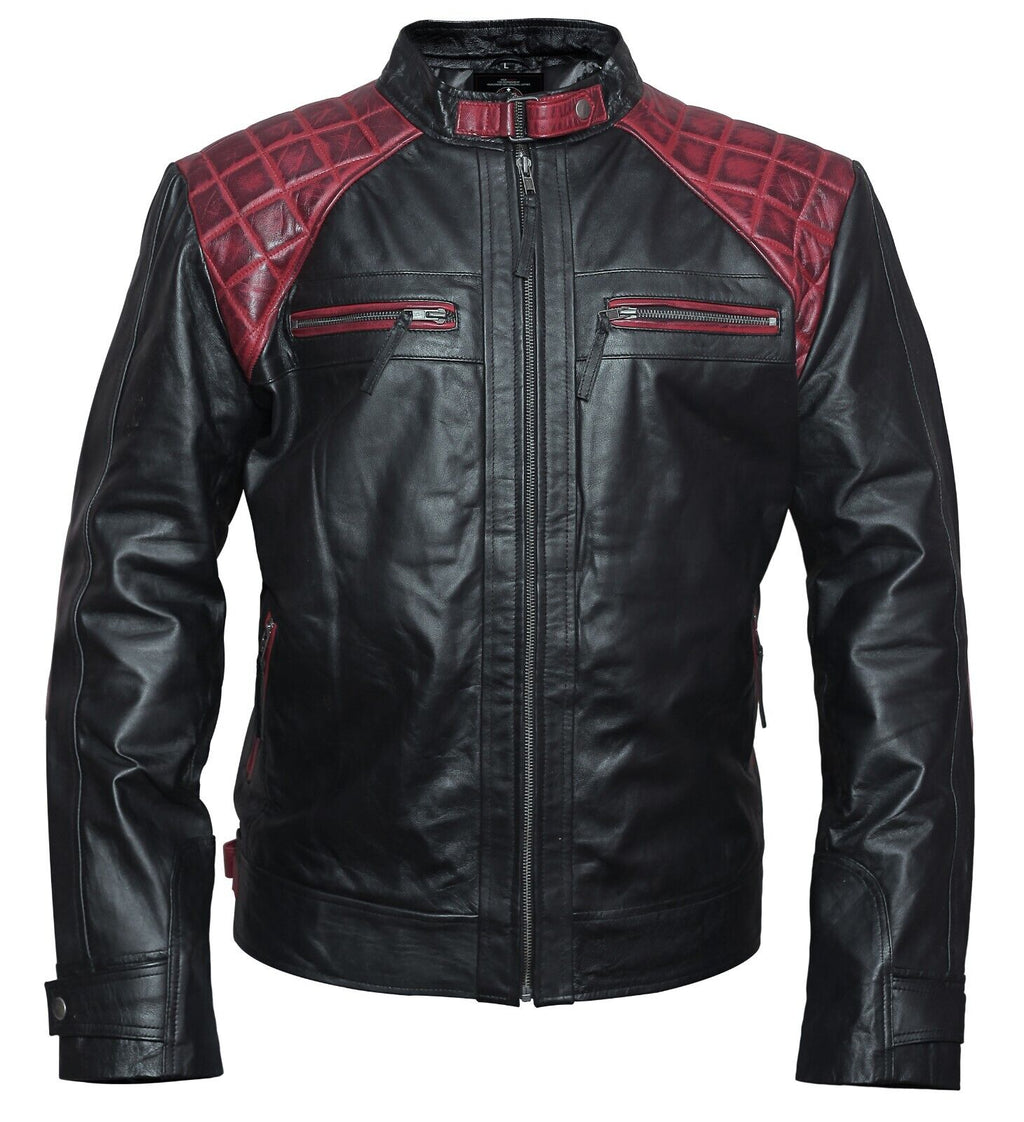 Rollins_Black_and_Maroon_Leather_Jacket_For_Man_and_Woman