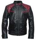 Rollins_Black_and_Maroon_Leather_Jacket_For_Man_and_Woman